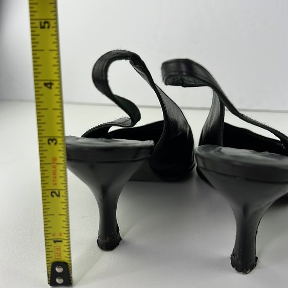 Donald J Pliner Lois Leather Slingback Pumps - Picture 7 of 12